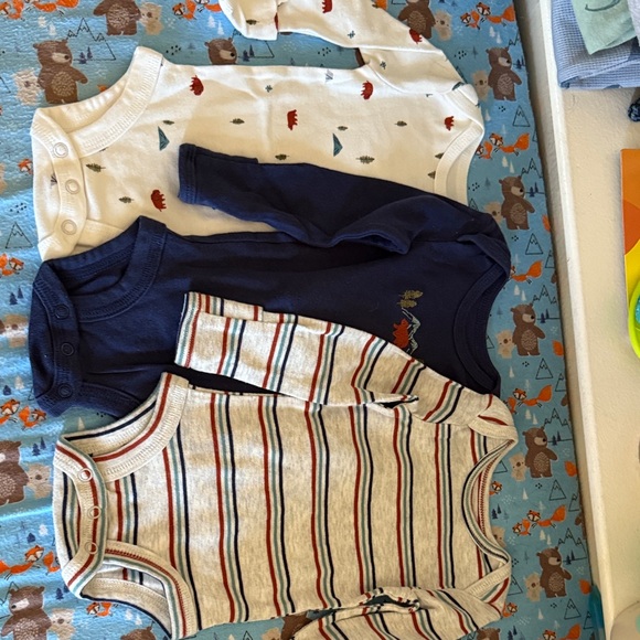 Set of Three Baby Bodysuits - Picture 1 of 1